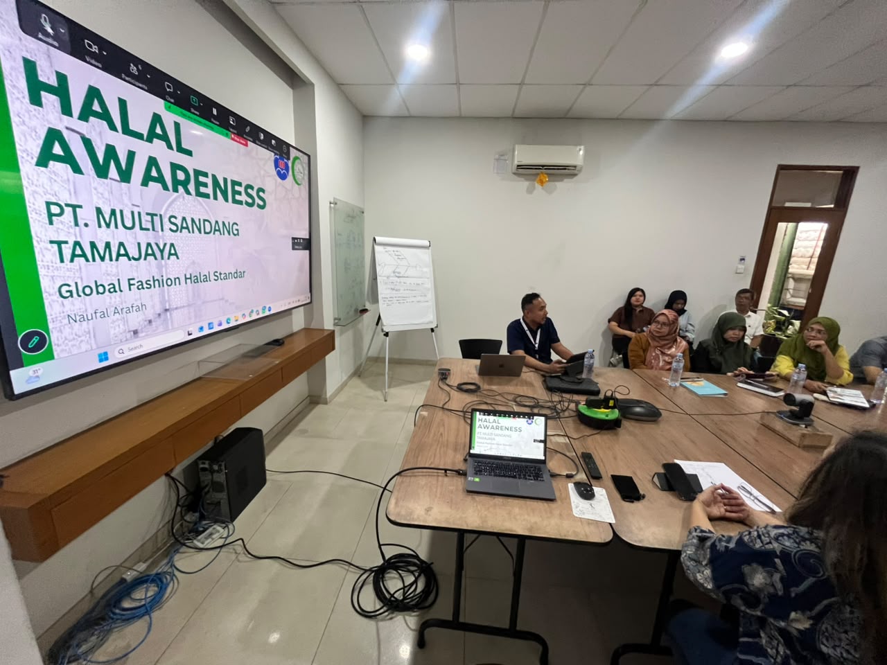 GFHS Selenggarakan Halal Awareness di PT Multi Sandang Tamajaya untuk Memperkuat Pemahaman Sertifikasi Halal Industri Tekstil