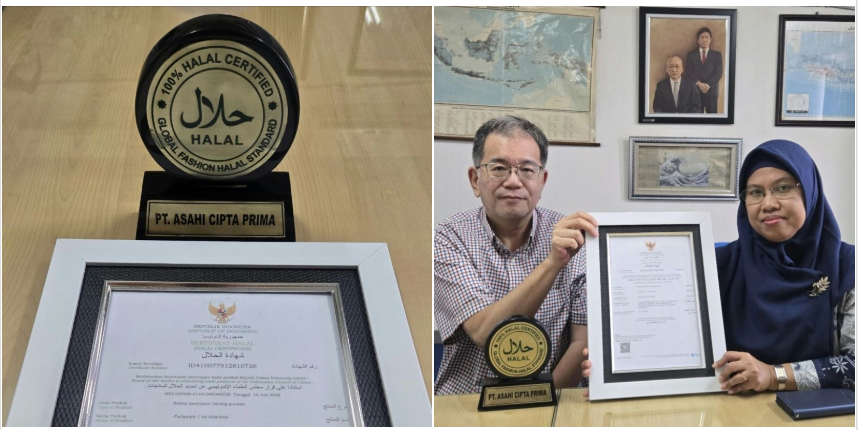 PT Asahi Cipta Prima Raih Sertifikat Halal untuk Bahan Penyusun Barang Gunaan, Perkuat Ekosistem Halal Industri Indonesia